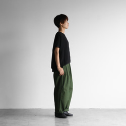 Parachute Cross Wide Pants (Evergreen)【男女通用】504 第8張的照片