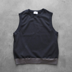 [HUIS in house] SUVIN Sweat Pocket Vest (深灰色) [男女通用] SW601 第2張的照片