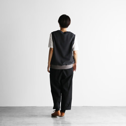 [HUIS in house] SUVIN Sweat Pocket Vest (深灰色) [男女通用] SW601 第8張的照片