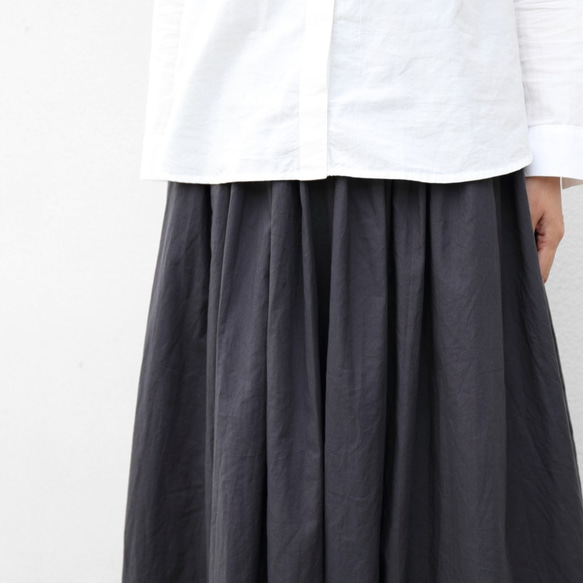 寬鬆棉裙[Sumikuro] 第4張的照片