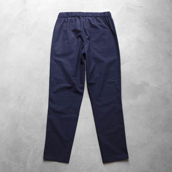蓬鬆棉質褲子·海軍藍[男女皆宜尺寸1] 第7張的照片