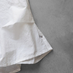 寬鬆蓬鬆棉法式袖（白色）[女士] 第8張的照片