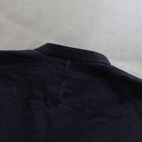 打字機交叉棉短袖襯衫NV尺寸2 [男女皆宜] 第7張的照片