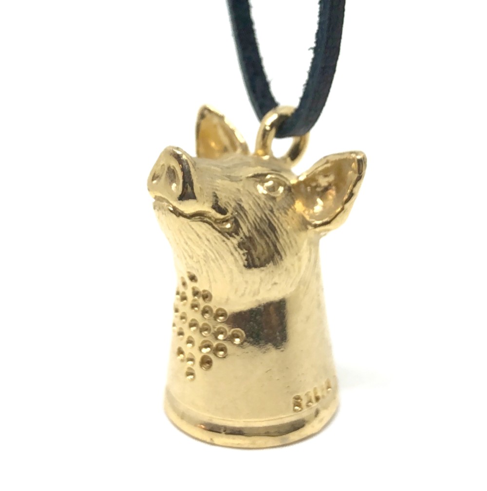 SOLID DESIGN SDr-060 ハンティングトロフィーシリーズ 【指貫豚ペンダントセット】