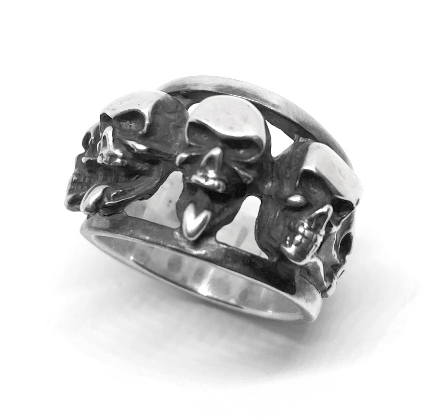 SOLID DESIGN SD-017 エイトスカルシルバーリング 16,632円