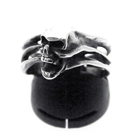 SOLID DESIGN SD-020 ミュータントスカルシルバーリング