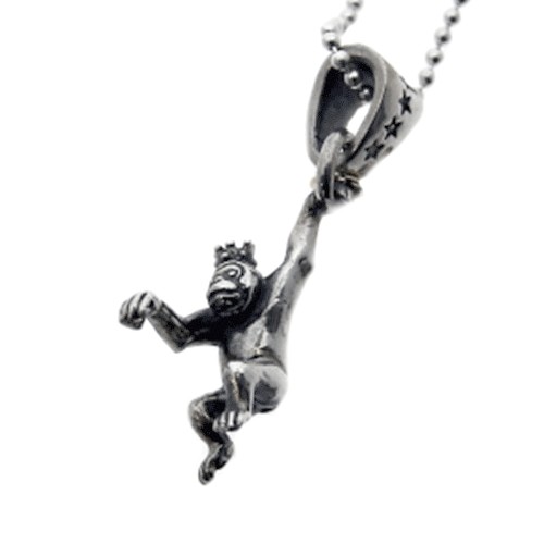 SOLID DESIGN SD-116 モンキープリンスシルバーペンダント