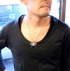 SOLID DESIGN SD-387 タランチュラシルバーペンダント