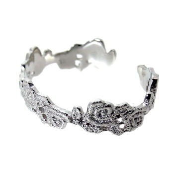 SOLID DESIGN SD-232 レースローズシルバーバングル 22,792円