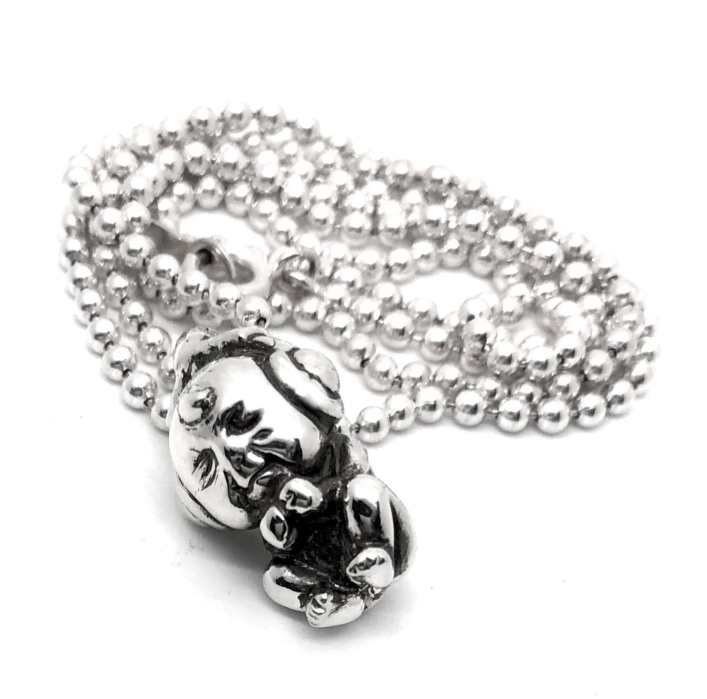 SOLID DESIGN SD-412 ヘッドホンBabyシルバーペンダント