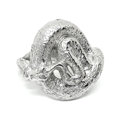 シルバーリング ネーシャ ガネーシア 百合 指輪 26号 メンズ シルバー