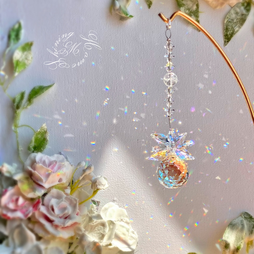 車用サンキャッチャー スワロフスキー サンキャッチャー shining