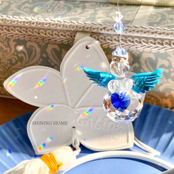 パイナップル風サンキャッチャー ビタミンカラー サンキャッチャー