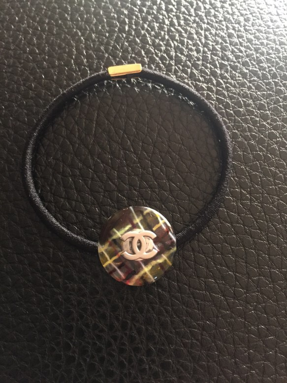 本物 ヴィンテージシャネルボタン ヘアゴム ヘアゴム manamilk 通販