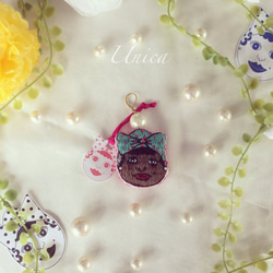 Únicaちゃんピアス≪Pierced earrings［Única］P-0001P/W≫ 1枚目の画像