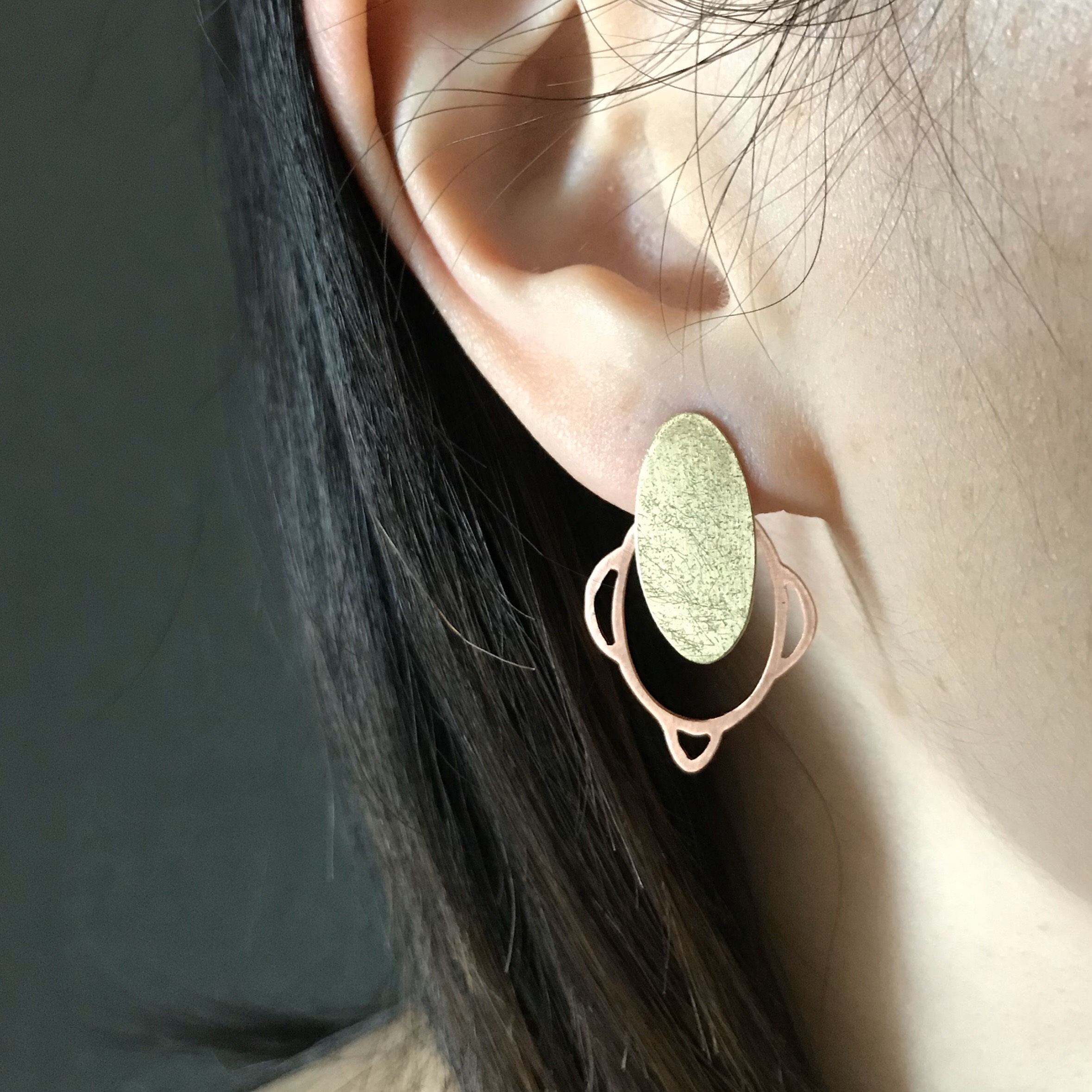 sukashiピアス【まる5ita】