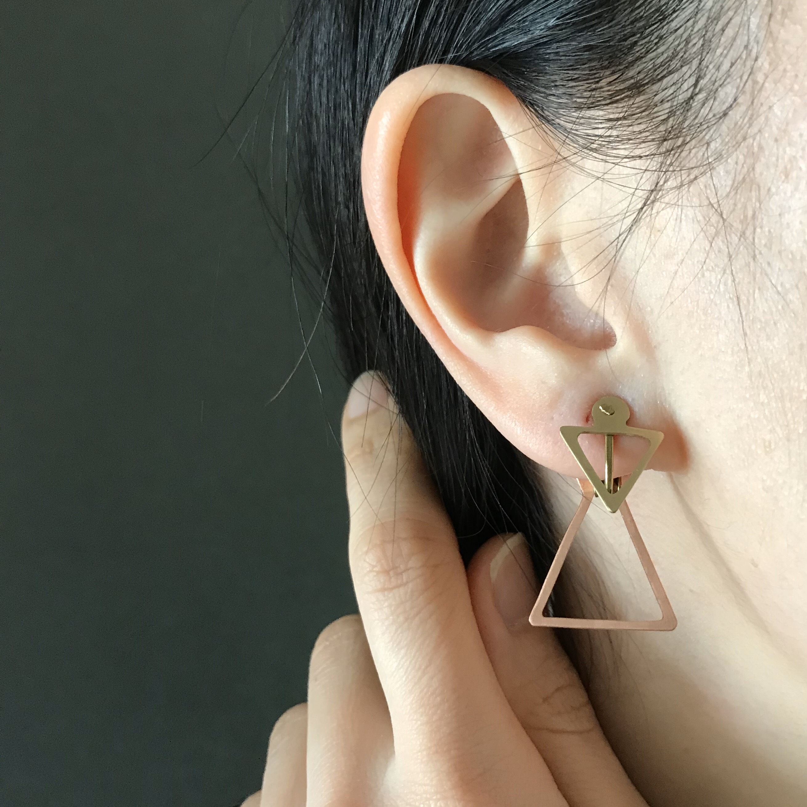 sukashiイヤリング【さんかくita】