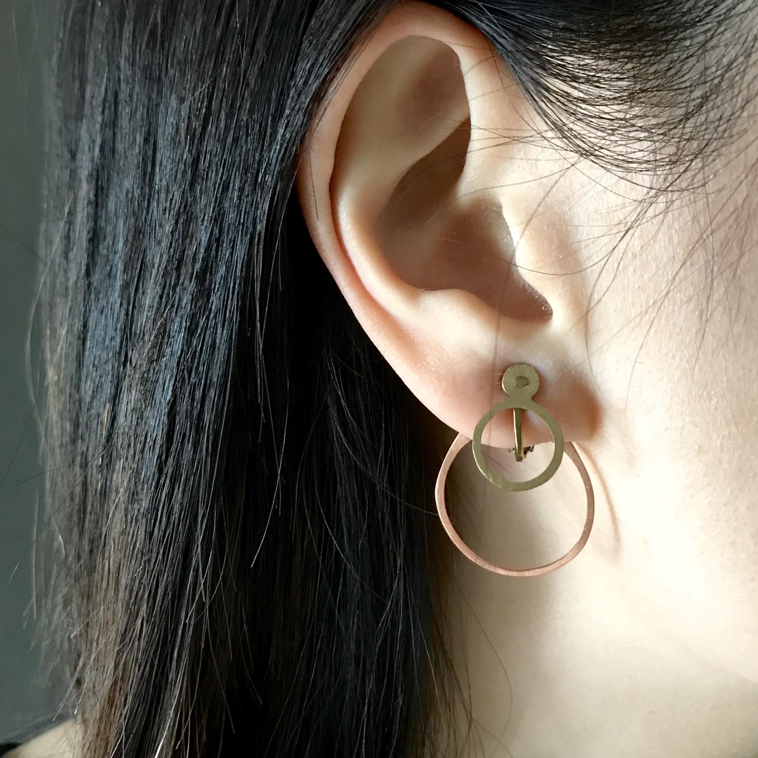 sukashiイヤリング【まる3】