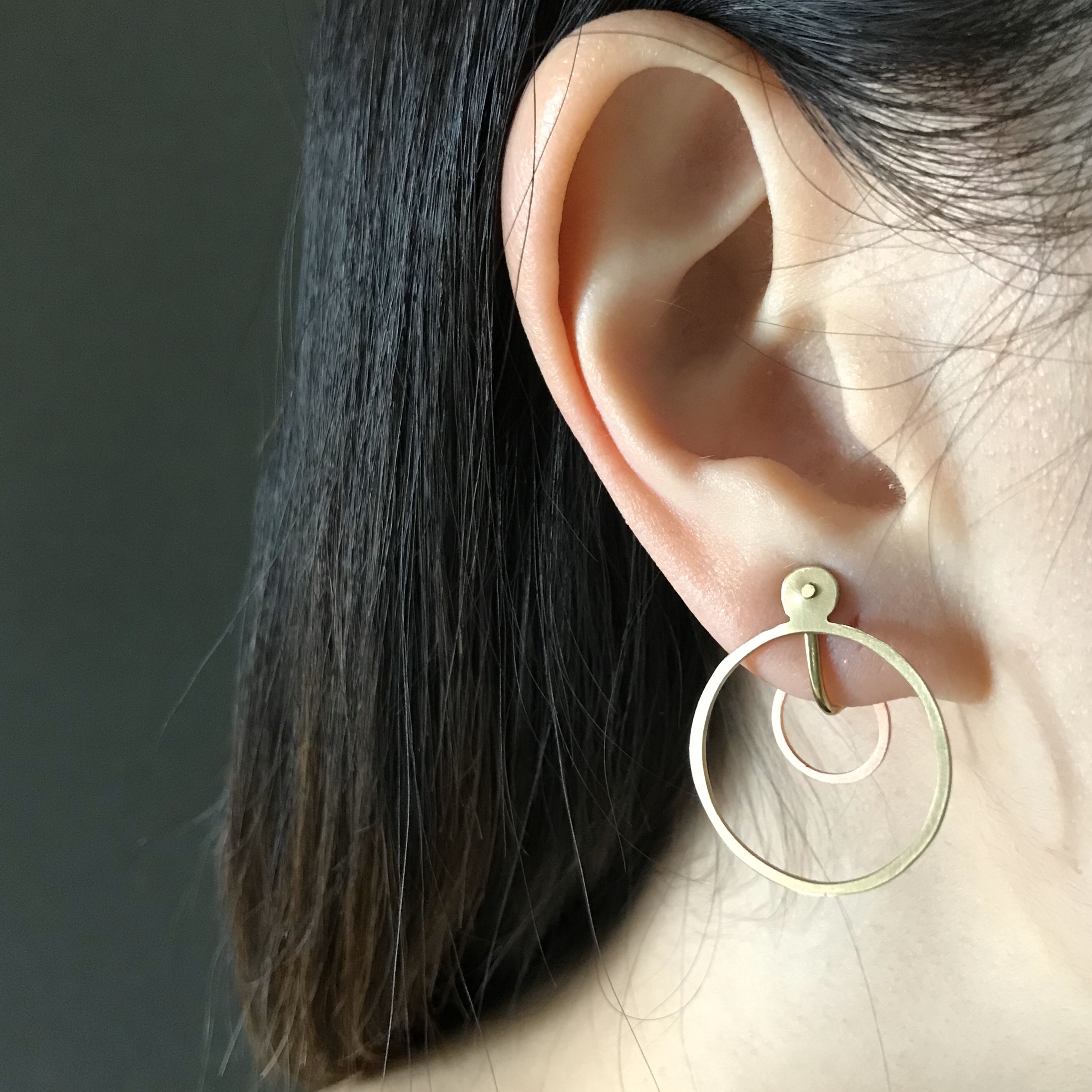 sukashiイヤリング【まる2】