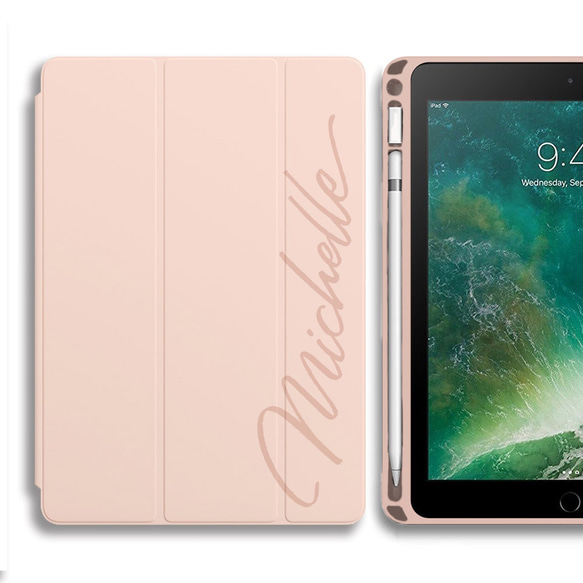 名入れ可】 iPad 10.2 第九、第八、第七世代 apple pencil 収納 名入れ可】 iPad 10.2 第九、第八、第七世代 apple pencil 収納