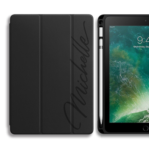 名入れ可】 iPad 10.2 第九、第八、第七世代 apple pencil 収納可 