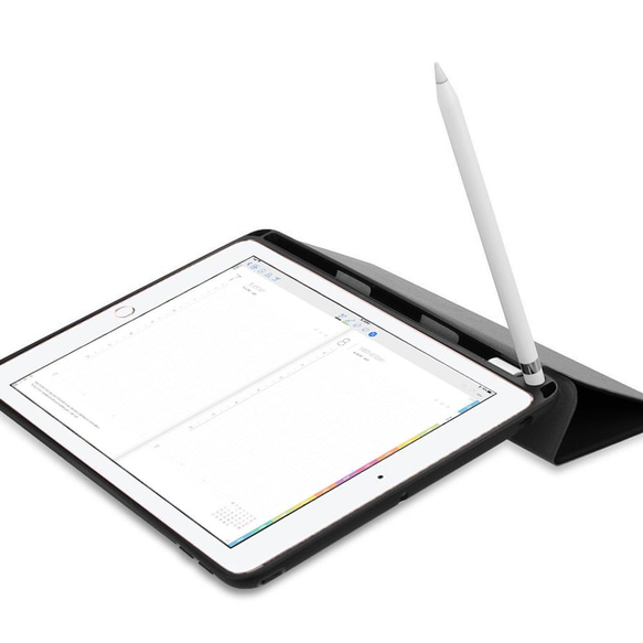 iPad apple pencil 収納可  iPad ケース 10.5 / 9.7 inches ねこ 3枚目の画像