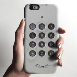 iPhone 全機種対応 スマホケース カバー  141　ボタン 5枚目の画像