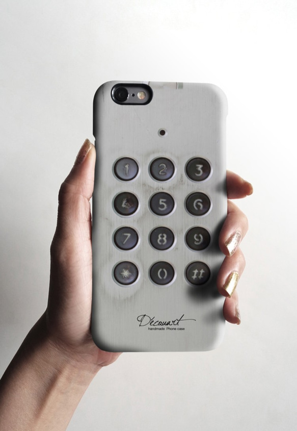 iPhone 全機種対応 スマホケース カバー  141　ボタン 5枚目の画像