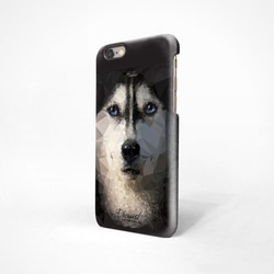 iPhone X/XR/XS/XS Max/8/7/6/Plus 全機種対応 スマホケース  642　動物　犬　ハスキ 1枚目の画像