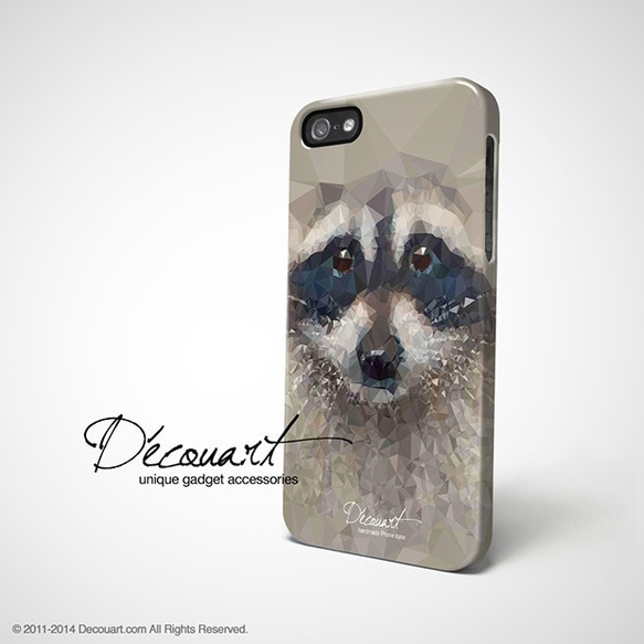 iPhone X / XR / XS / XS Max / 8/7/6 / Plus適用於所有型號智能手機保護套724動物浣熊狗 第1張的照片