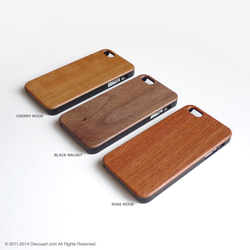 適用於天然木材iPhone 11 / 11Pro的木雕與所有iPhone型號兼容智能手機外殼009螺旋形 第4張的照片