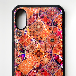 個人化天然貝殼 iPhone 15 手機殼相容於所有型號柔軟花卉藝術防震保護殼 009 第7張的照片