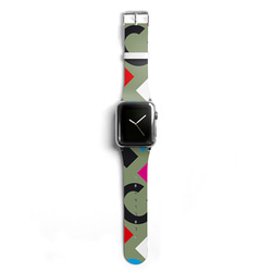 Apple Watch Apple 錶帶時尚皮帶替換皮帶 021 第2張的照片