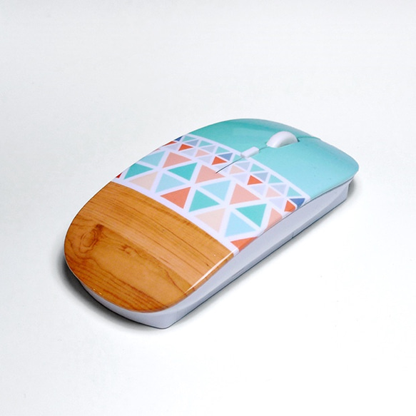 【受注生産】ワイヤレス マウス + マウス パッド  の セット Decouart デザイン 533 4枚目の画像