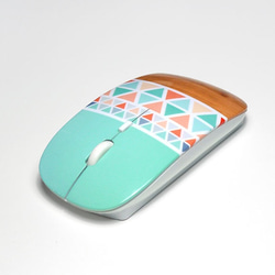 【受注生産】ワイヤレス マウス + マウス パッド  の セット Decouart デザイン 007 3枚目の画像
