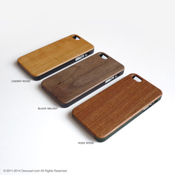 ★SALE★天然木の木彫り iPhone SE / 5 / 5S   ケース 000 3枚目の画像