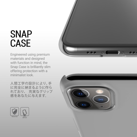 【再出品】耐衝撃 iPhone 14 / 13 / 12 / SE3 / 11全機種対応 スマホケース S010 3枚目の画像