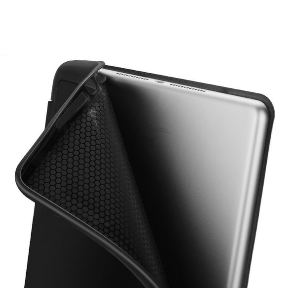 [可以輸入的名稱] iPad蘋果鉛筆可以存放Case iPad Pro 10.5 / 9.7英寸黑色 第5張的照片