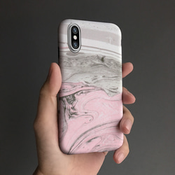 ☆墨流し風☆耐衝撃２層ケース iPhone X / XR / XS 全機種対応 スマホケース カバー  T760 6枚目の画像