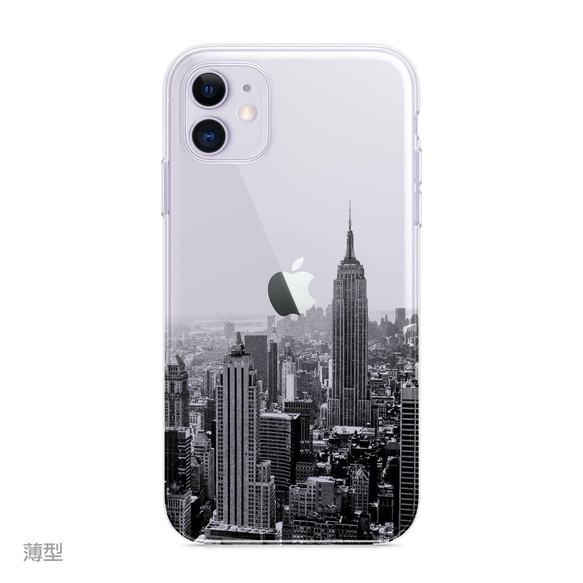 iPhone X/8/7/6/Plus 全機種対応 スマホケース カバー New York C056 4枚目の画像