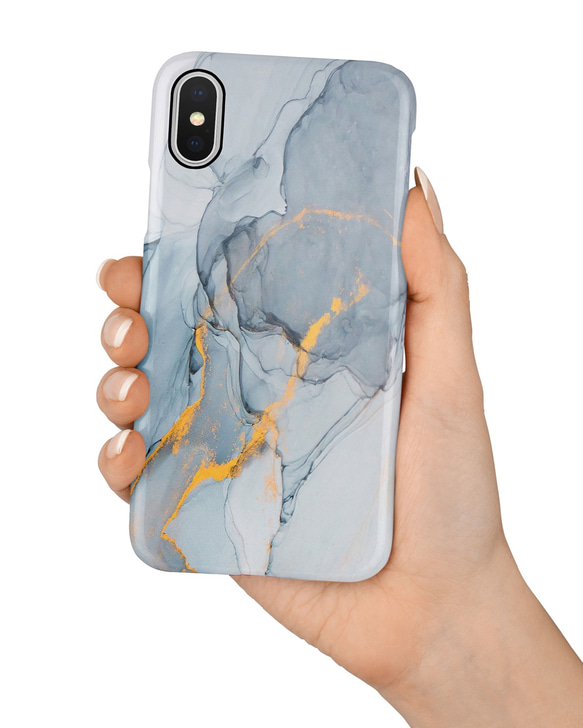 ☆Marble☆耐衝撃２層ケース iPhone X / XR / XS 全機種対応 スマホケース カバー  T783 2枚目の画像