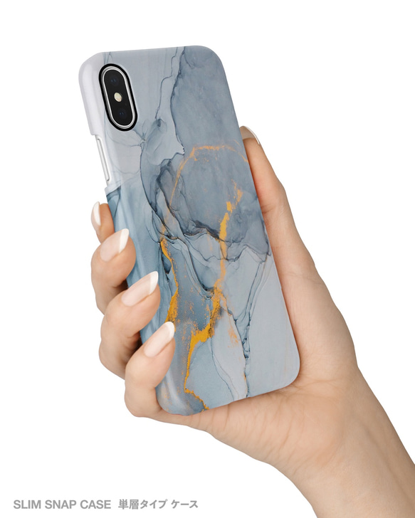 ☆Marble☆耐衝撃２層ケース iPhone X / XR / XS 全機種対応 スマホケース カバー  T783 3枚目の画像