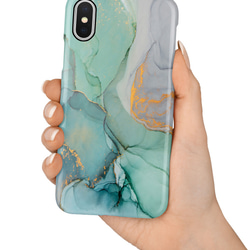 ☆Marble☆耐衝撃２層ケース iPhone 全機種対応 スマホケース カバー  T784 2枚目の画像