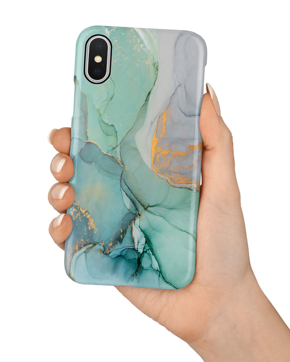 ☆Marble☆耐衝撃２層ケース iPhone 全機種対応 スマホケース カバー  T784 2枚目の画像