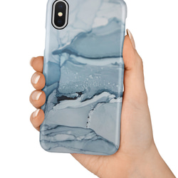 ☆Marble☆耐衝撃２層ケース iPhone 全機種対応 スマホケース カバー  T793 2枚目の画像