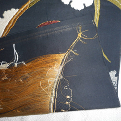 西陣織帯地　松竹梅　露芝 8枚目の画像