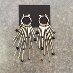 Pearl Hedgehog Hoops ~BLACK~ 1枚目の画像