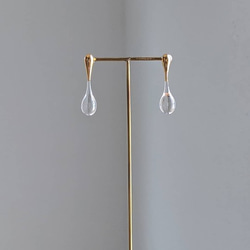 rain pierce/earring gold 3枚目の画像