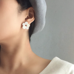 ohana pierce/earring【ガラスピアス】【ガラスイヤリング】 3枚目の画像