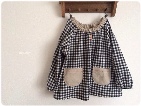 onomadeのオーダースモック80〜110サイズ(在庫1着分のみ)